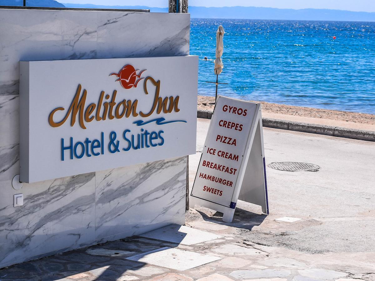 נאוס מרמרס Meliton Inn Hotel & Suites By The Beach מראה חיצוני תמונה