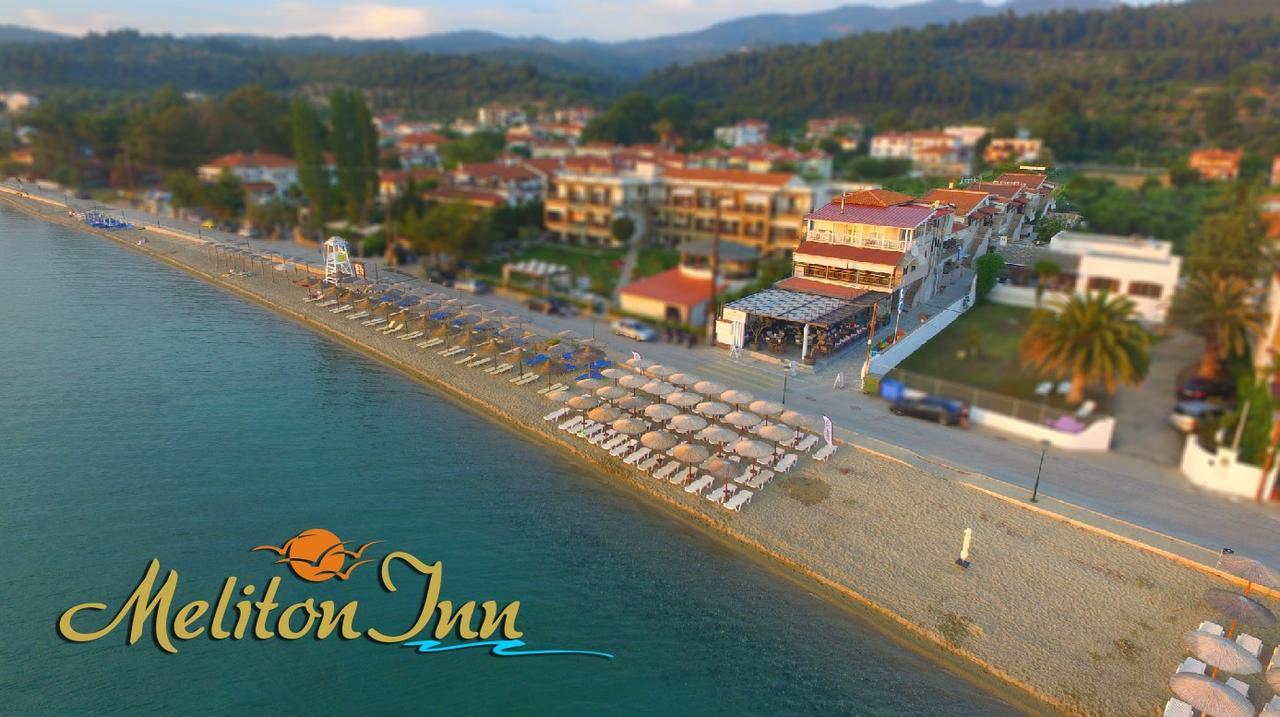 נאוס מרמרס Meliton Inn Hotel & Suites By The Beach מראה חיצוני תמונה
